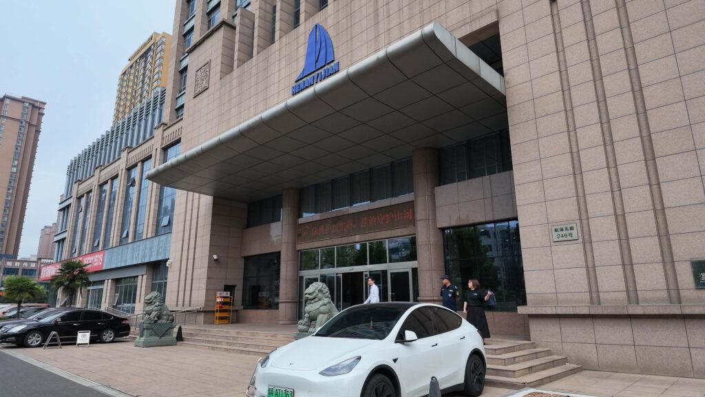 Headquarters of the parent construction group in Zhengzhou