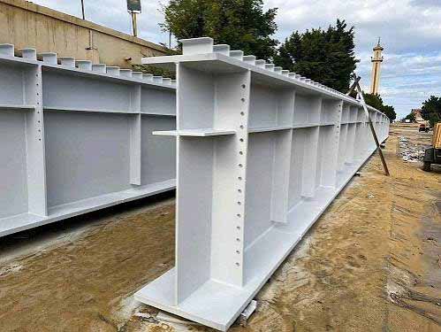 Custom Steel Structures steel structure showing key design and fabrication features.