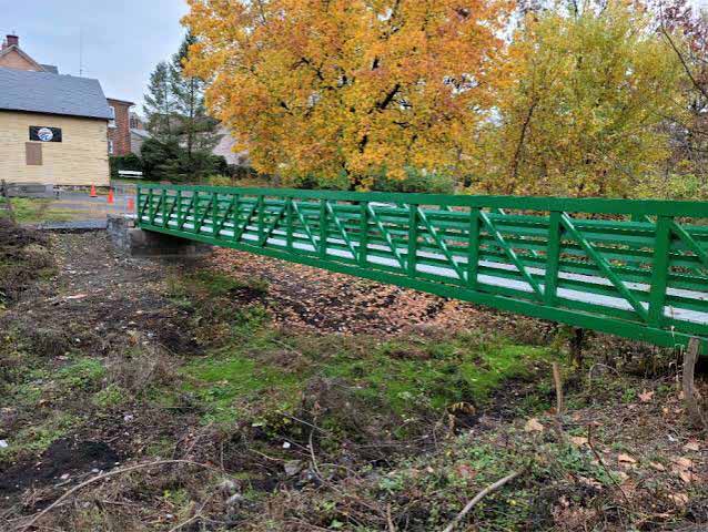 Steel Truss Bridge steel structure showing the overall building or component configuration.