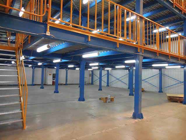 Industrial Steel Platform steel structure showing the overall building or component configuration.