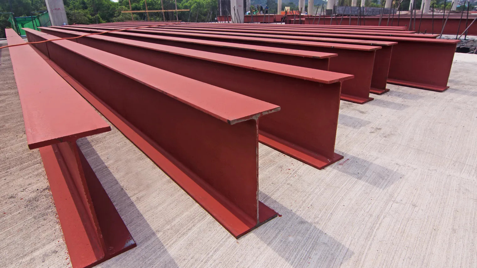 Structural Steel Beam steel structure showing key design and fabrication features.