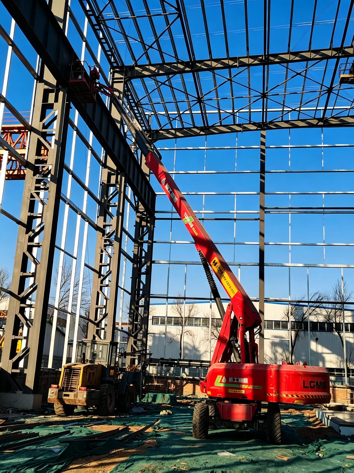 Fabrication and inspection work for heavy workshop members