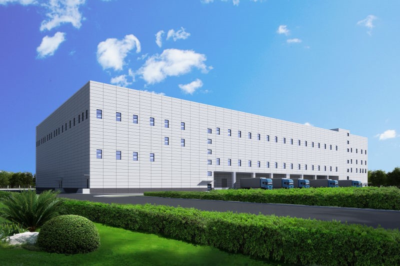Daka International Park industrial workshop rendering