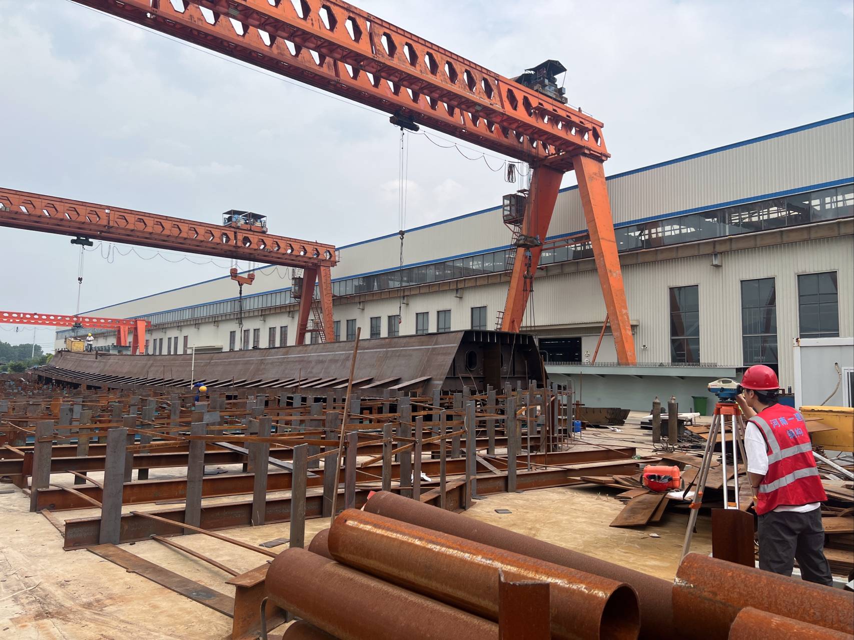 Jinan Phoenix Yellow River Bridge South Extension Steel Box Girder
